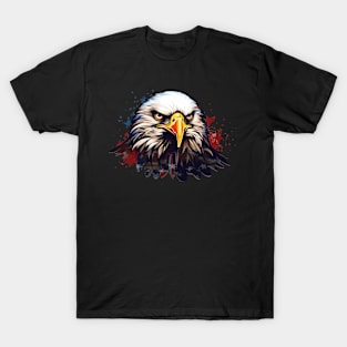 Memorial day, cool eagle, patriotic eagle USA T-Shirt